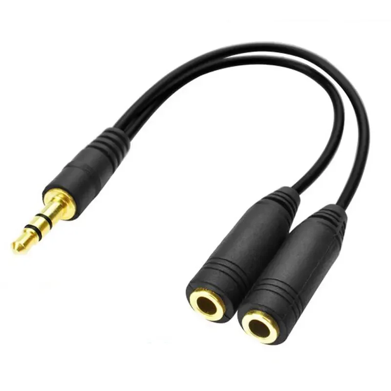 Audio Music Splitter - Splitter per cuffie, cavo di prolunga