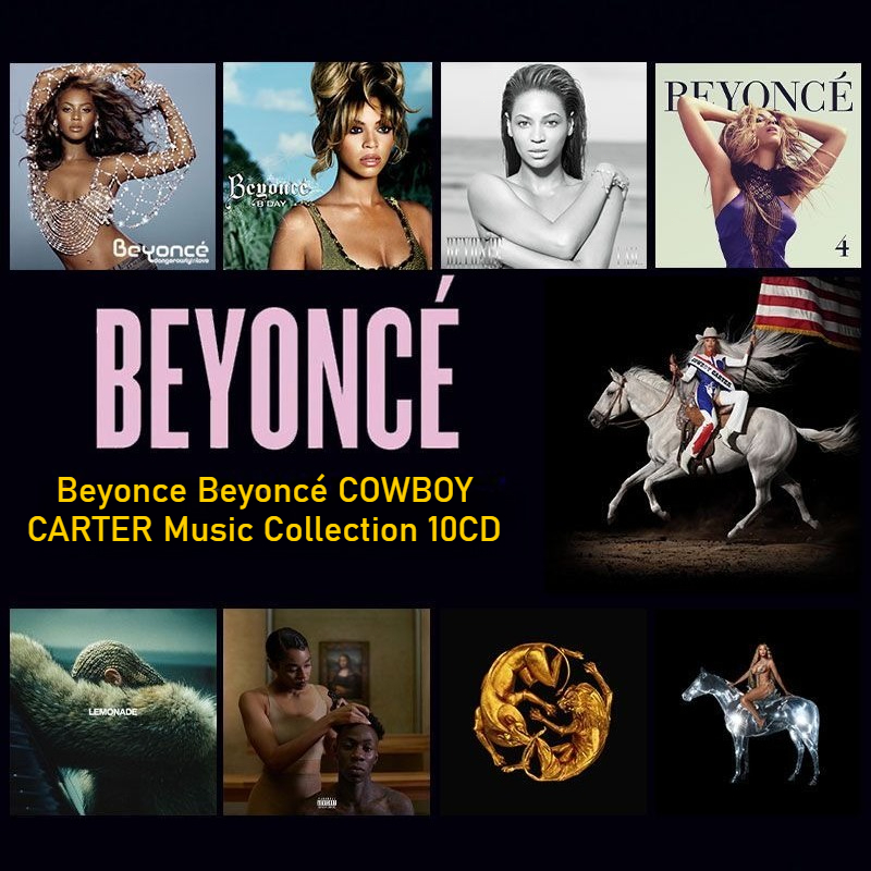 Audio Music Only - Collezione di 10 CD di Beyoncé,