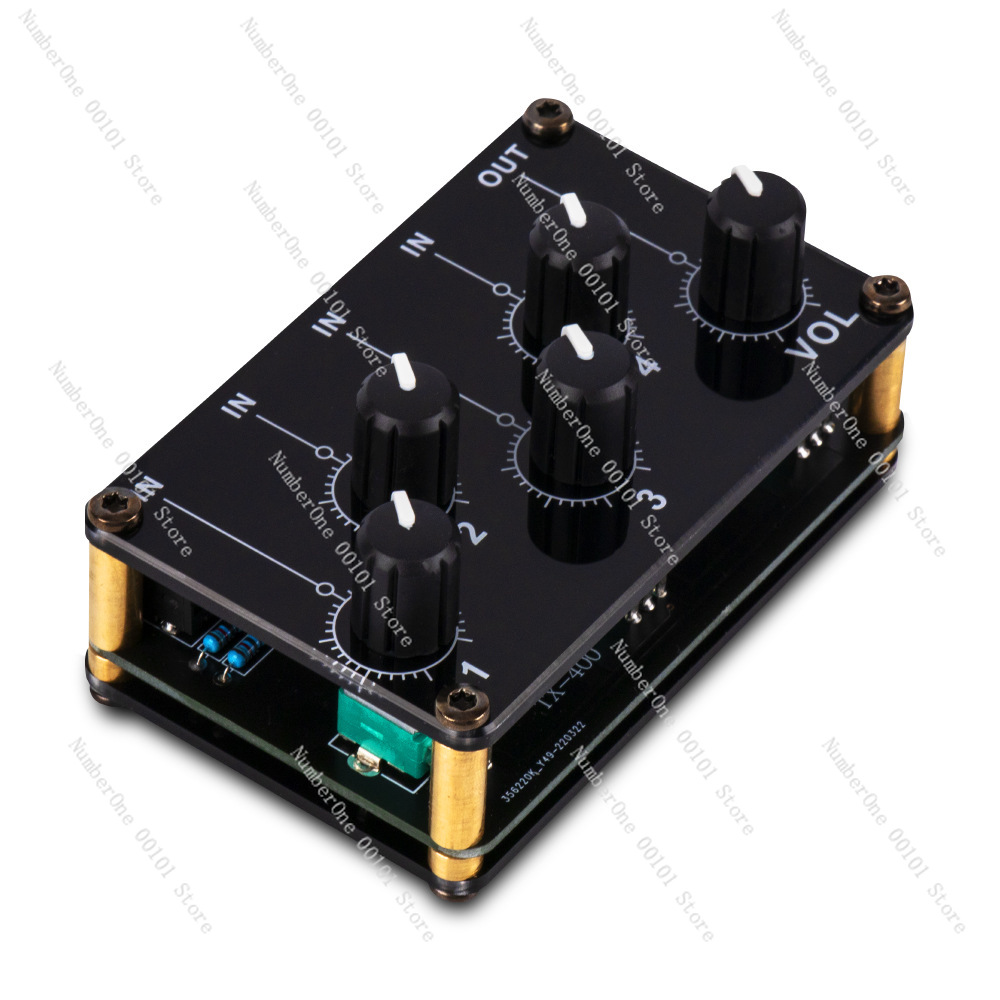 Audio Music Hub - Mixer stereo passivo anteriore audio multifunzionale