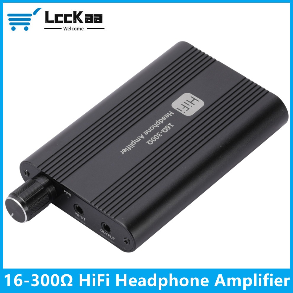 Audio Music Hub - Amplificatore per cuffie HiFi 16-300Ω Mini