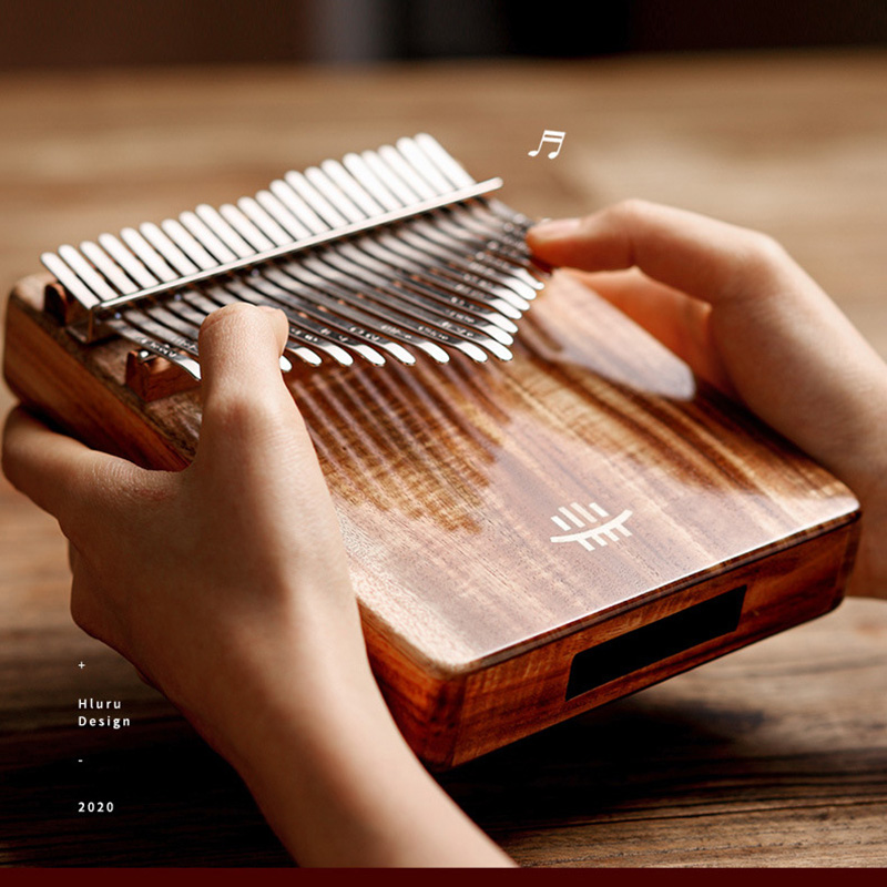 Kalimba Thumb Piano - Hluru Kalimba 17 tasti con foro