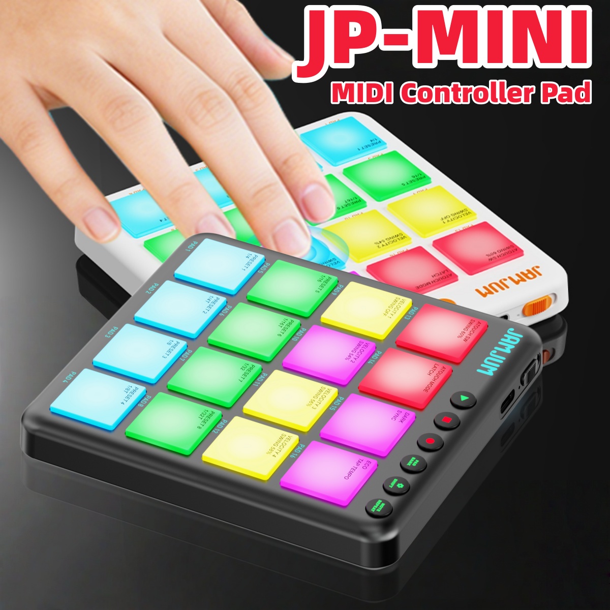 Midi Controller Pad - JAMJUM JP-MINI Controller MIDI Wireless /