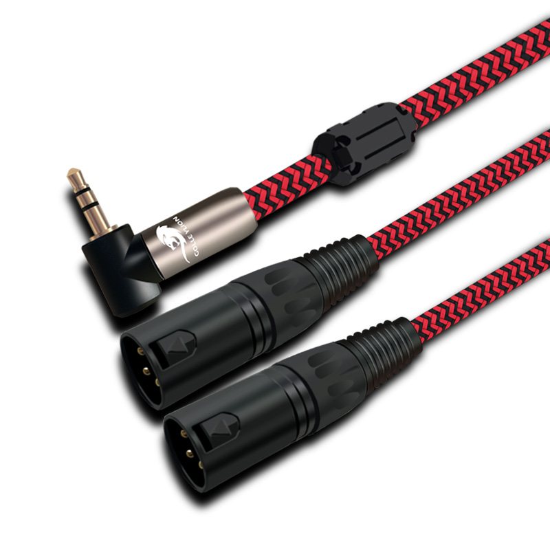 Audio Music Mixer - Cavo audio premium Mini jack angolato