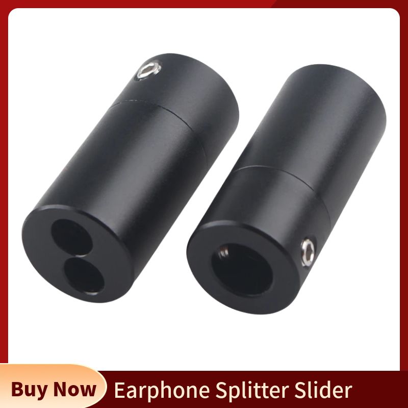 Audio Music Splitter - Cursore divisore per auricolari Connettore RCA