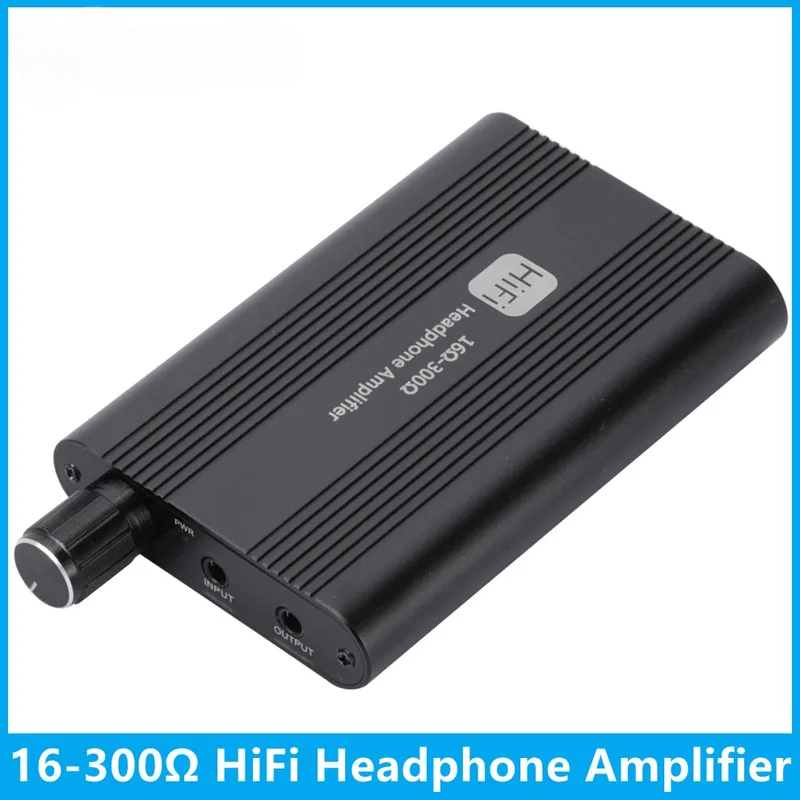 Audio Music Hub - Amplificatore per cuffie HiFi da 16-300Ω,