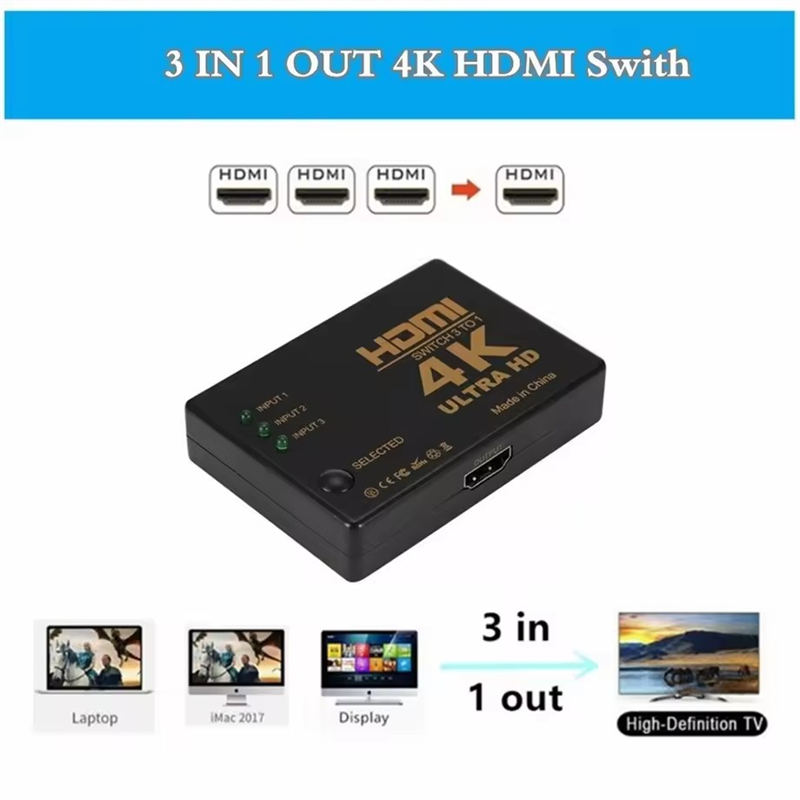 Switch HDMI 3 Ingressi 1 Uscit - Audio Music Splitter recensione e prezzo