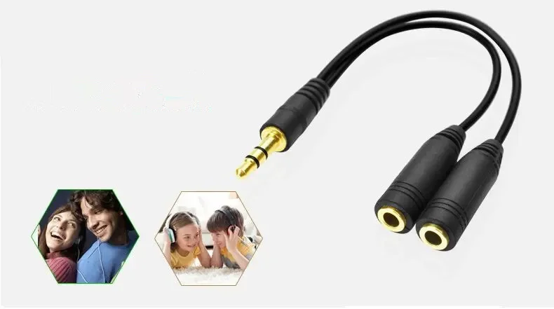 Splitter per cuffie, cavo di p - Audio Music Splitter recensione e prezzo