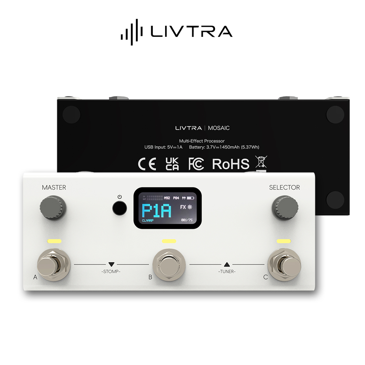 LIVTRA MOSAIC Pedale Multieffe - Audio Music Interface recensione e prezzo
