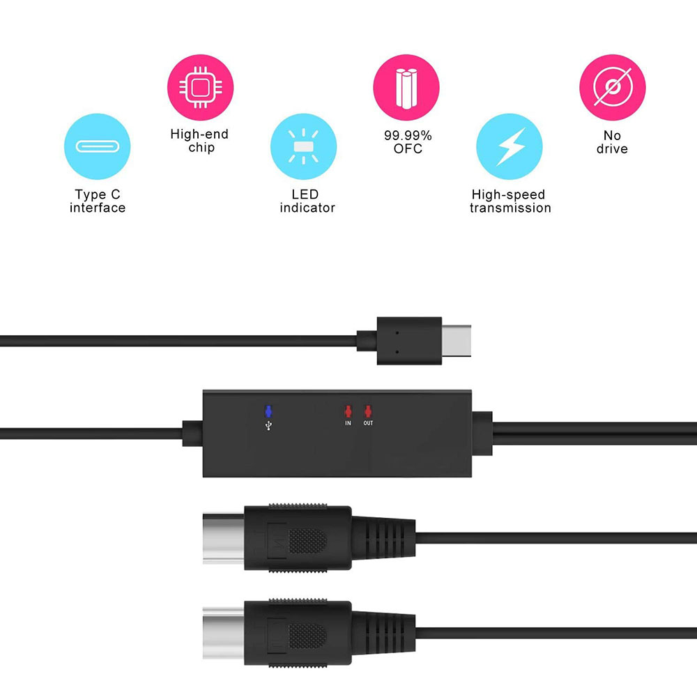 Cavo On-The-Go Midi Hub da tip - Audio Music Hub recensione e prezzo