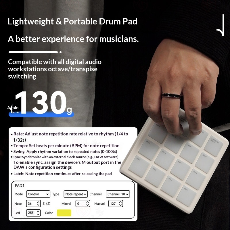 M-VAVE SMC-PAD POCKET Controll - Midi Controller Pad recensione e prezzo