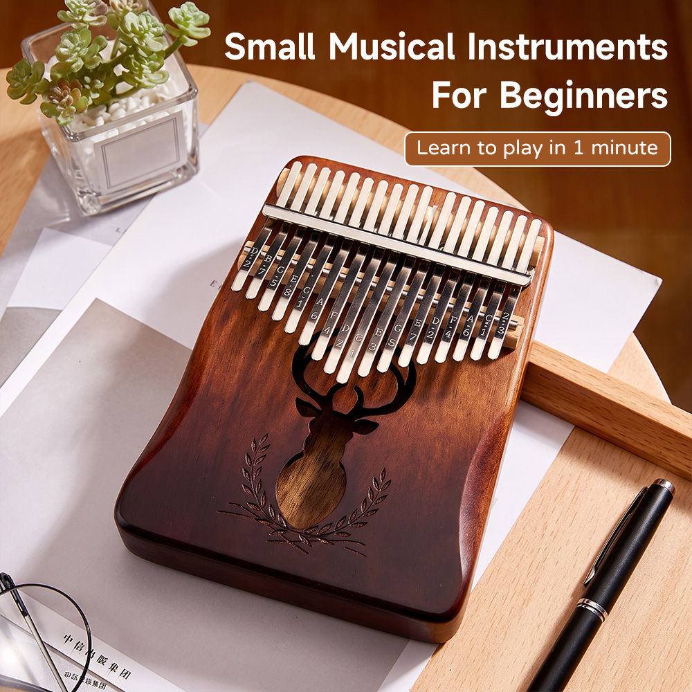 Kalimba in Mogano a 21 Tasti,  - Kalimba Thumb Piano recensione e prezzo