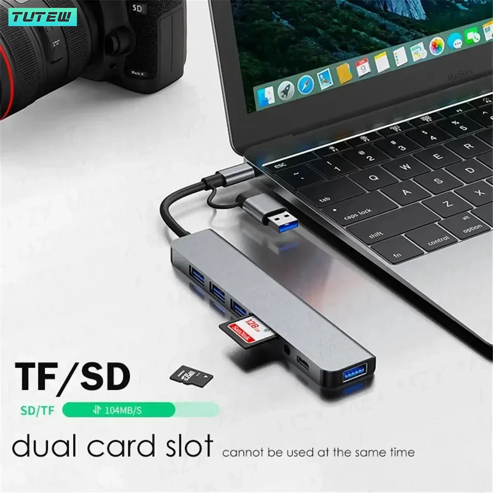 Hub USB C 8 in 1 Splitter USB  - Audio Music Splitter recensione e prezzo