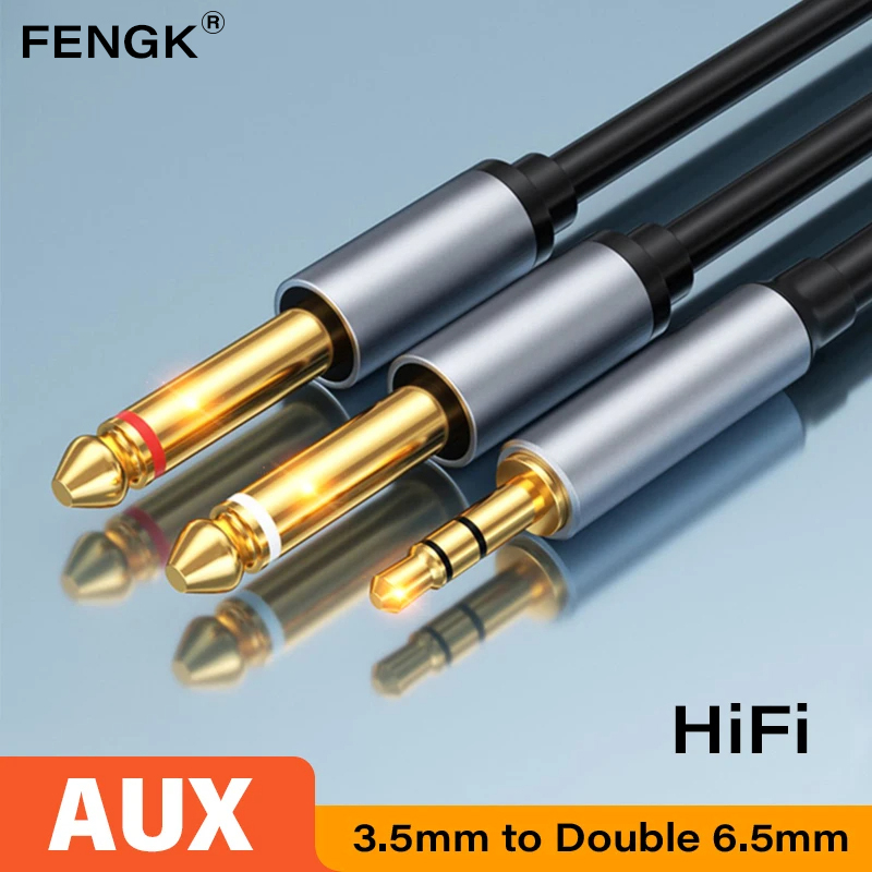 Cavo TRS da 3,5 mm a doppio 6, - Audio Music Mixer recensione e prezzo