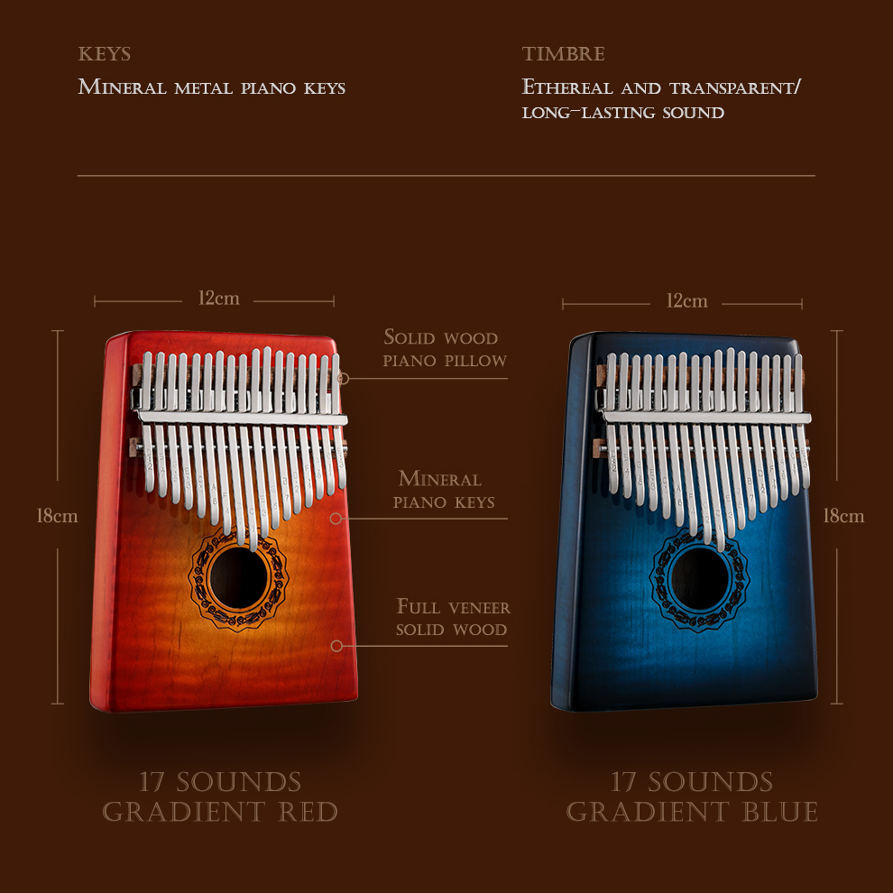 Hluru Kalimba Professionale a  - Kalimba Thumb Piano recensione e prezzo