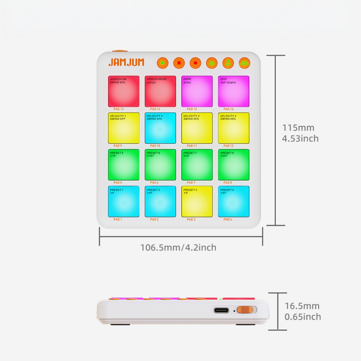 JAMJUM JP-MINI Controller MIDI - Midi Controller Pad recensione e prezzo