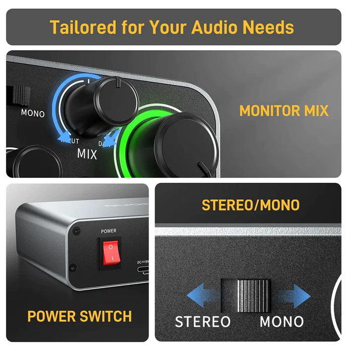 MAONO PS22 Interfaccia Audio P - Audio Music Mixer recensione e prezzo