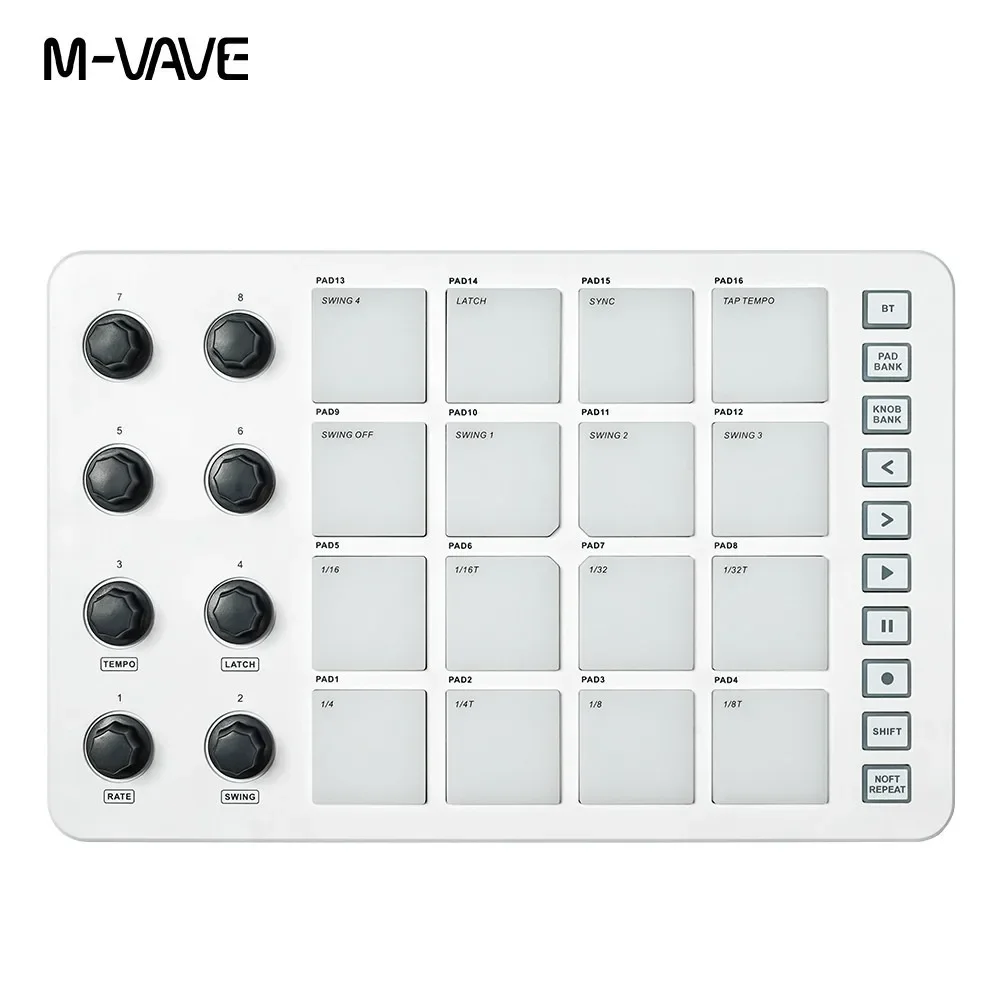 M-VAVE SMC-PAD Launch Pad USB- - Midi Controller Pad recensione e prezzo