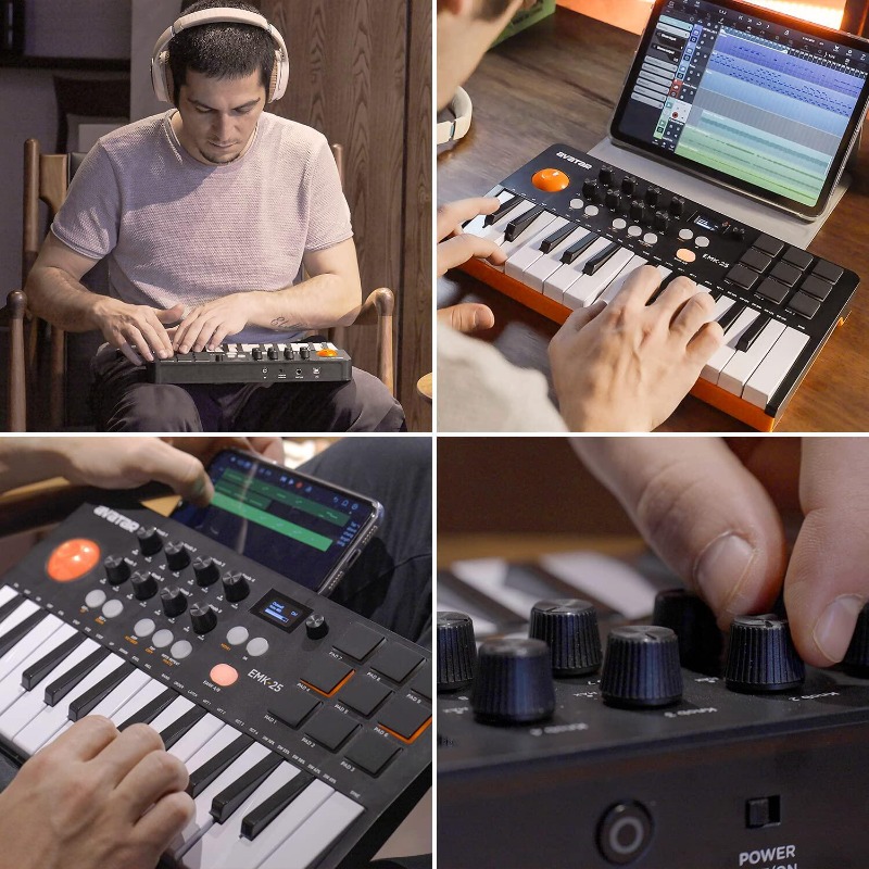 Tastiera MIDI Av Atar EMK-25 p - Midi Controller Pad recensione e prezzo