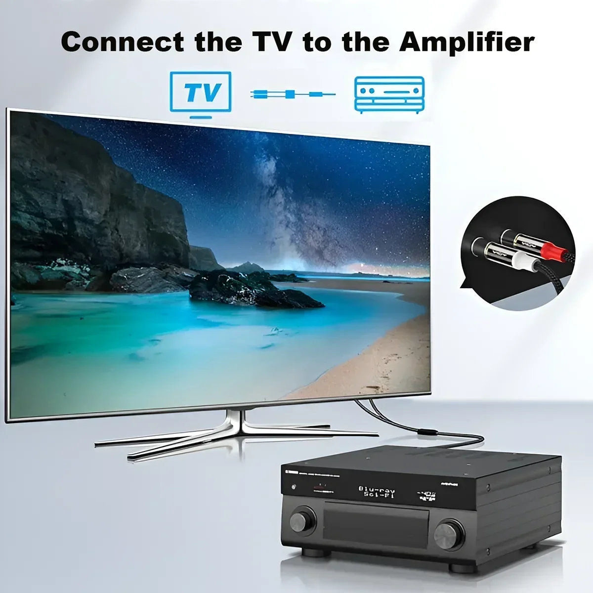 Cavo da 6,35 mm a 2RCA da 1/4  - Audio Music Splitter recensione e prezzo