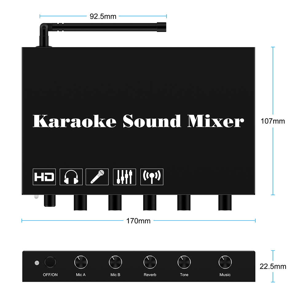 Mixer audio Controller mixerdj - Audio Music Mixer recensione e prezzo