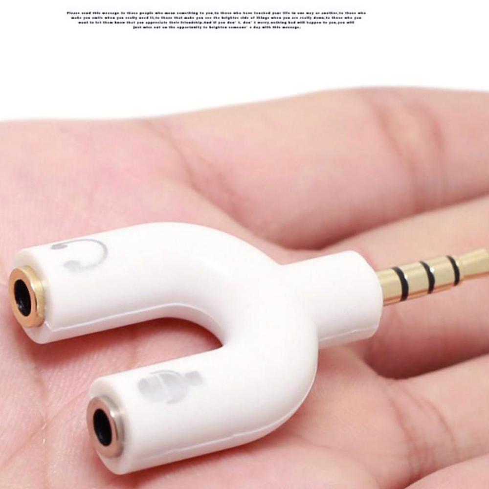 1PC Doppio 3.5MM Tipo U Adatta - Audio Music Splitter recensione e prezzo