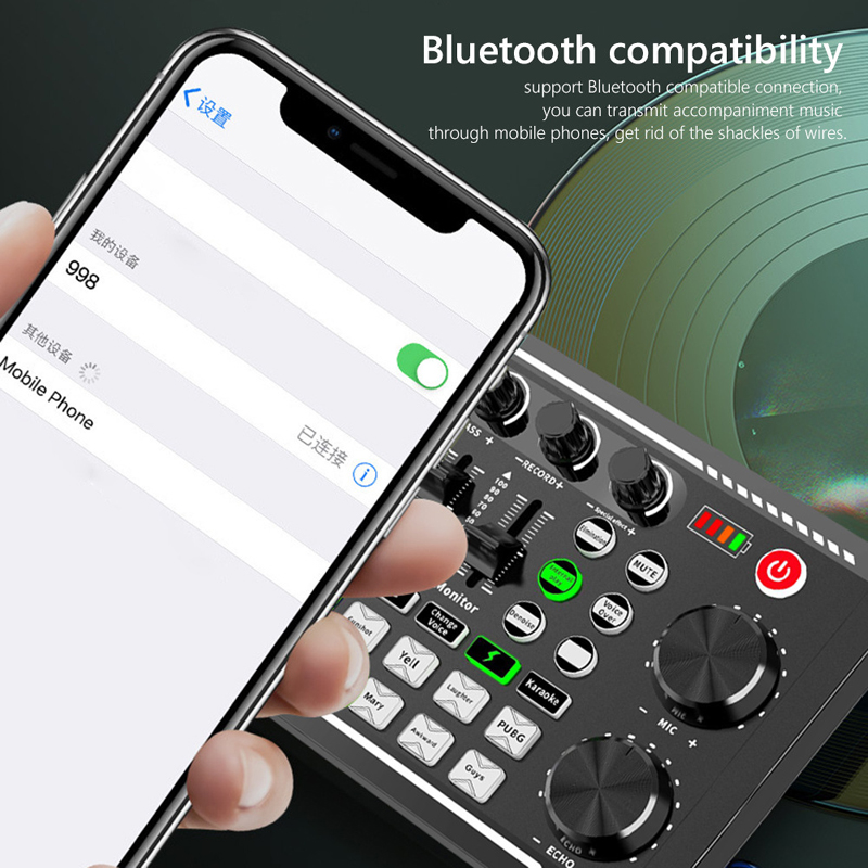 F998 Scheda audio dal vivo Aud - Audio Music Tiktok recensione e prezzo