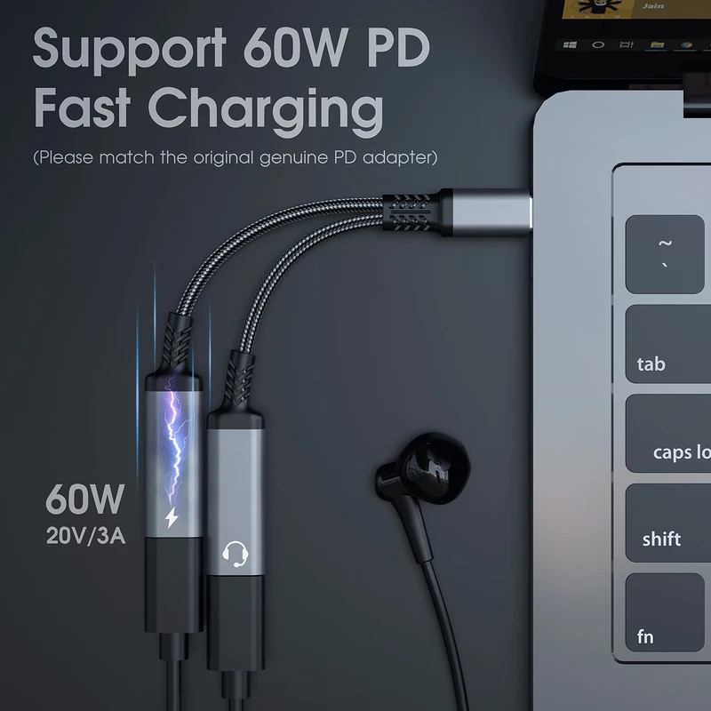 Splitter USB C OTG 2 IN 1 a do - Audio Music Splitter recensione e prezzo