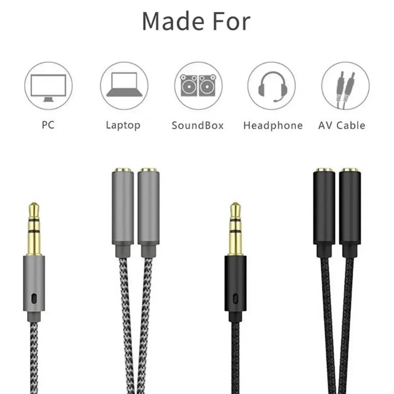 Adattatore per cuffie Cavo sdo - Audio Music Splitter recensione e prezzo