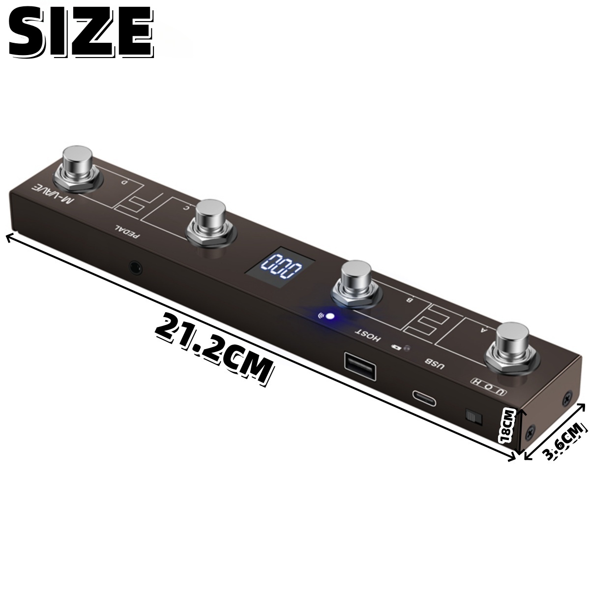 Pedale controller MIDI wireles - Midi Controller Pad recensione e prezzo