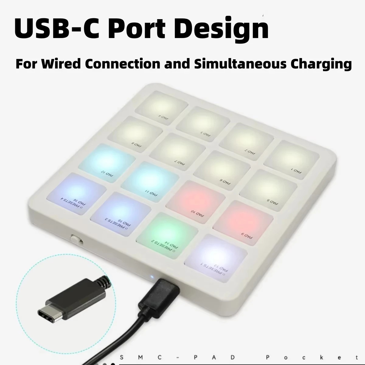 M-VAVE SMC-PAD POCKET Bianco/V - Midi Controller Pad recensione e prezzo