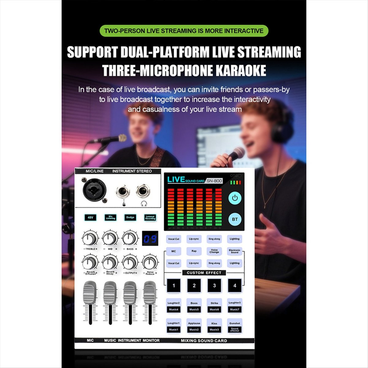 Scheda Audio DTC5 SN800 per Tr - Audio Music Mixer recensione e prezzo