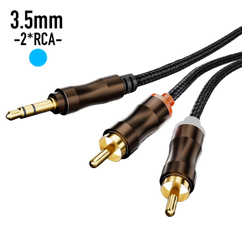 Cavo audio RCA a jack da 3,5 m - Audio Music Splitter recensione e prezzo