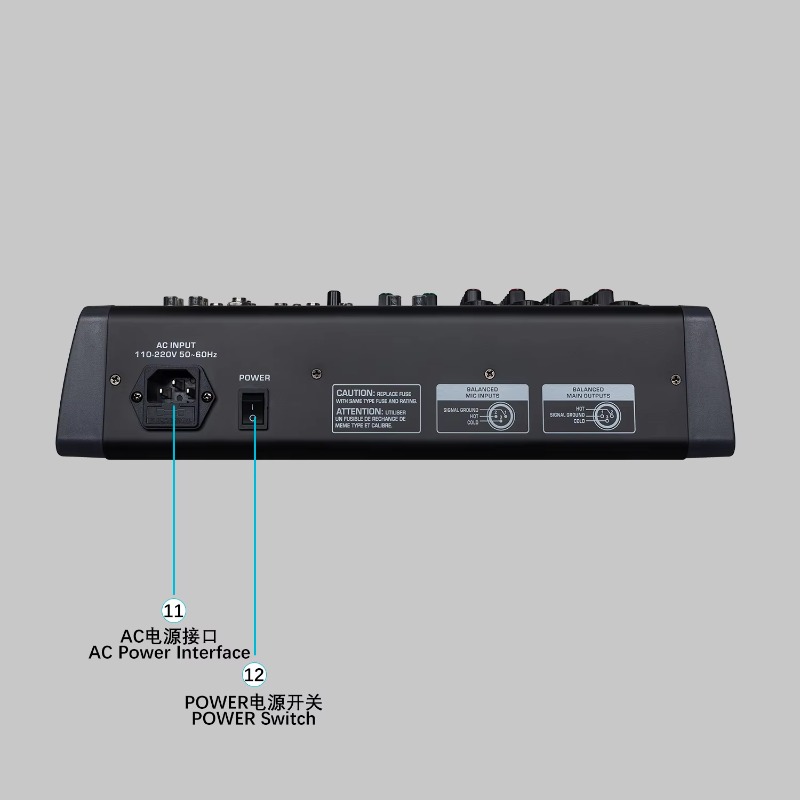 GAX-HLM80 Mixer Audio Verde a  - Audio Music Mixer recensione e prezzo