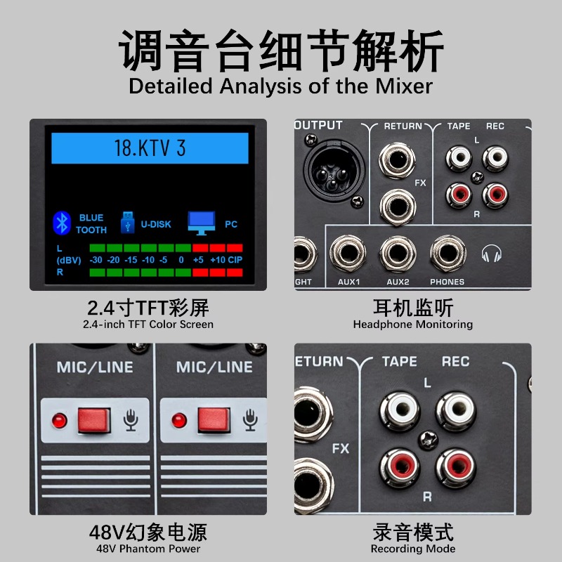 GAX-HLM80 Mixer Audio Verde a  - Audio Music Mixer recensione e prezzo