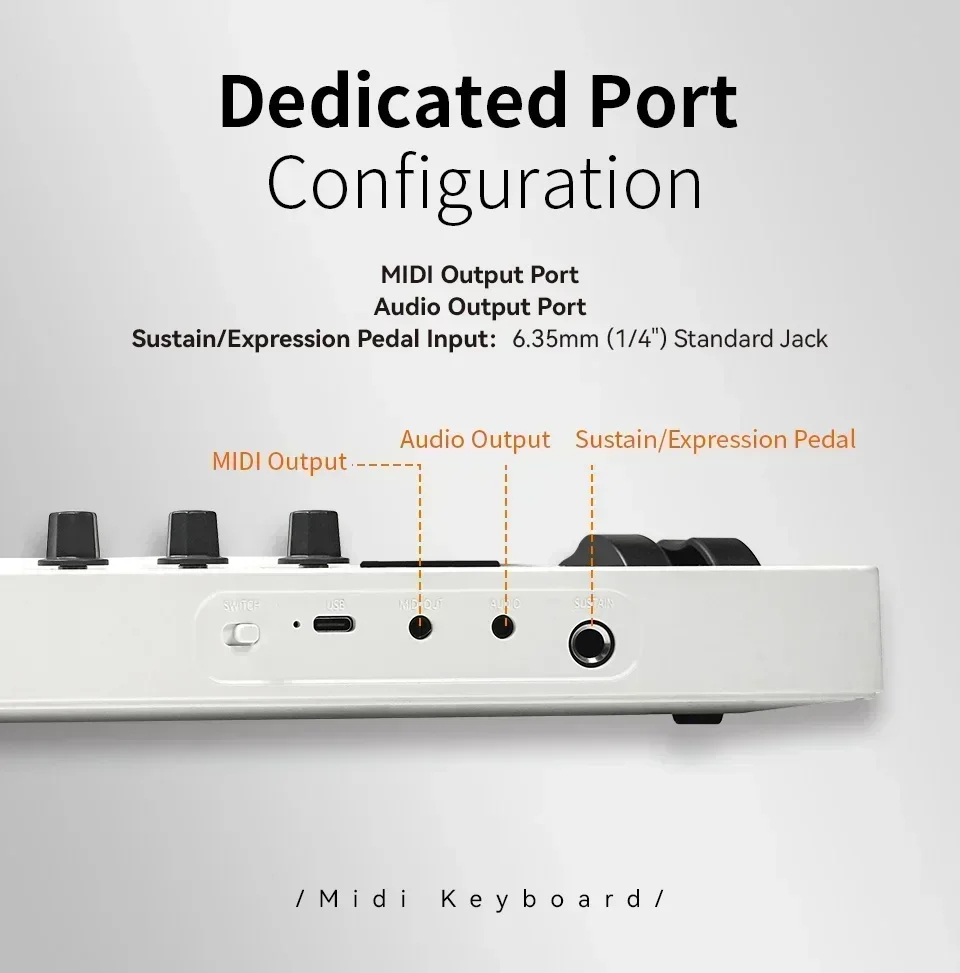 Controller MIDI M-VAVE SMK-37  - Midi Controller Pad recensione e prezzo