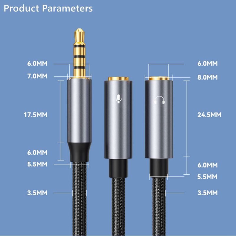 Cavo audio Aux jack da 3,5 mm  - Audio Music Splitter recensione e prezzo